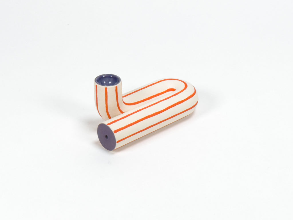 Orange Striped Pipe