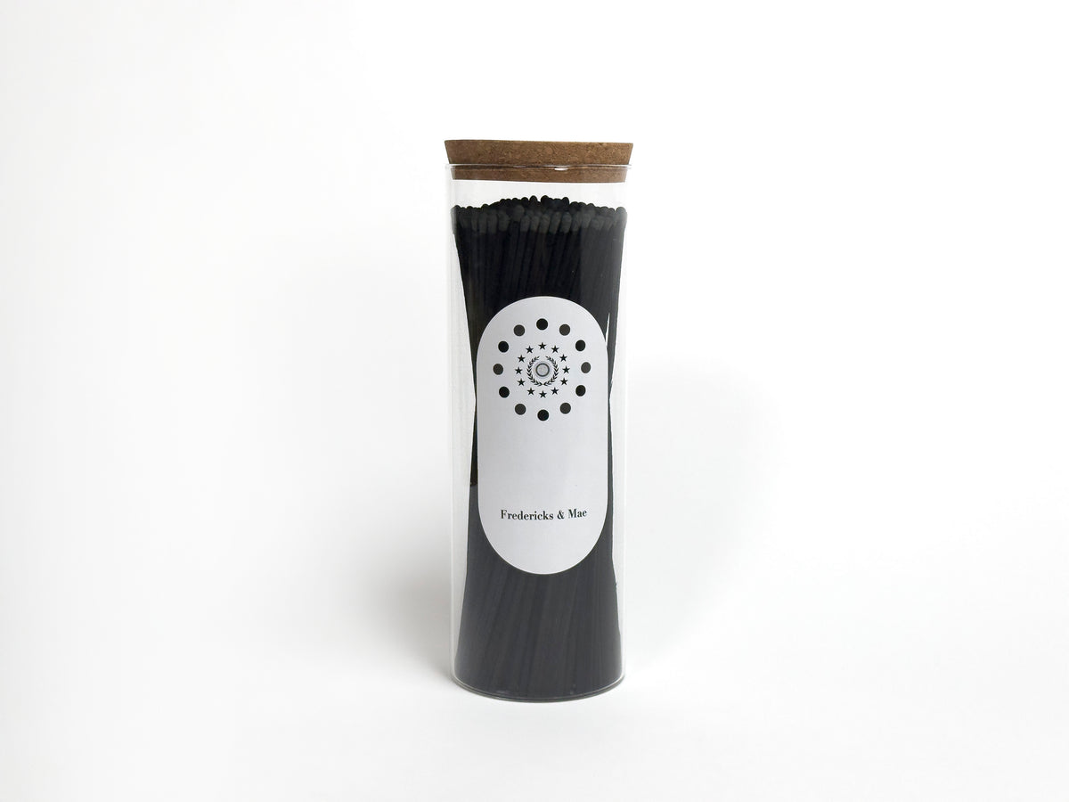 Fireplace Matches - Black/Black – Fredericks and Mae