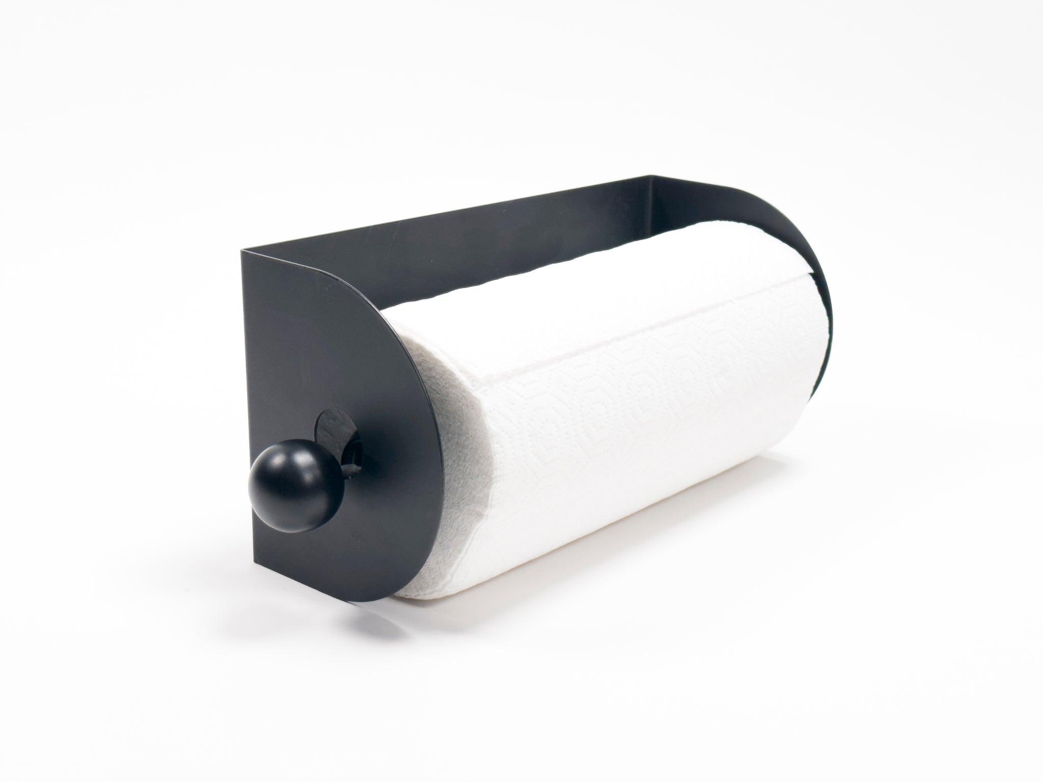 Black Paper Towel Holder