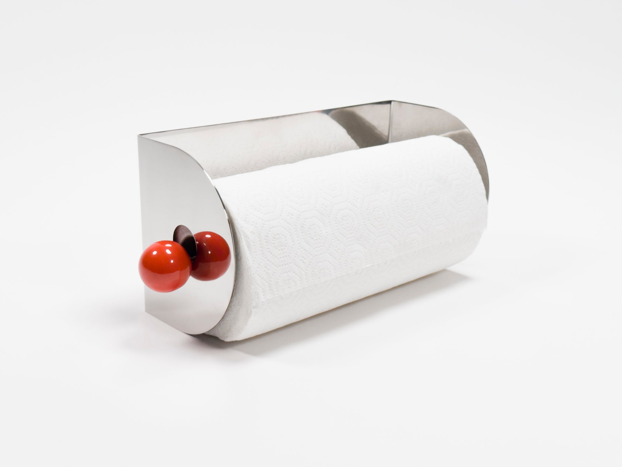 Paper Towel Holder - Red
