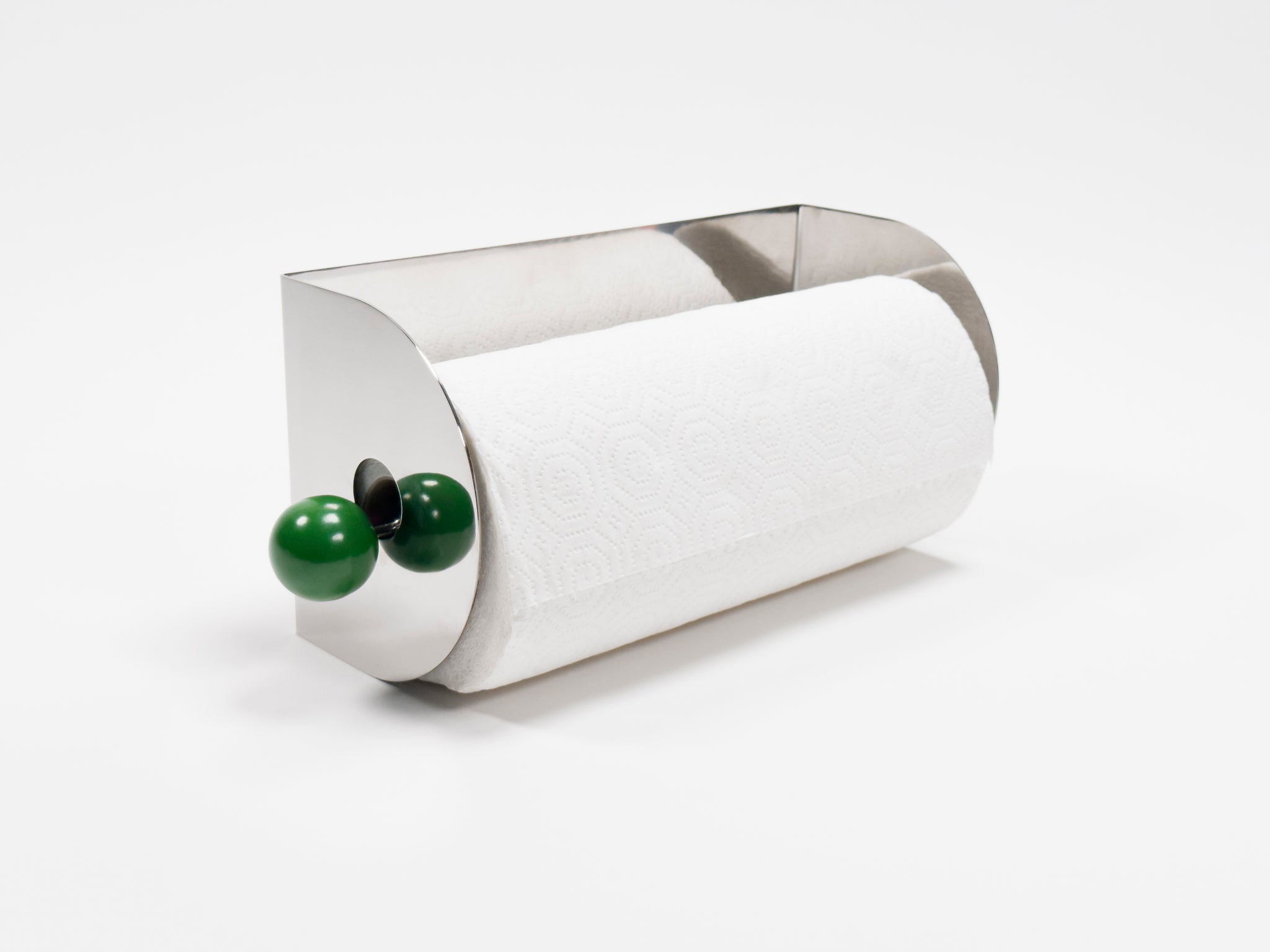 Paper Towel Holder - Green