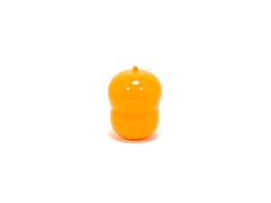 Opaque Orange Double Hump Vase