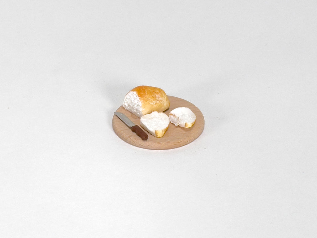 Round Bread Cutting Board Miniature