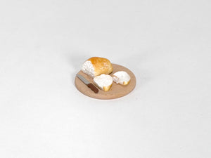 Round Bread Cutting Board Miniature