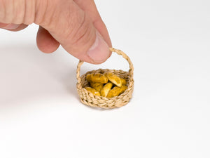 Round Bread Basket Miniature