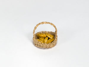 Round Bread Basket Miniature