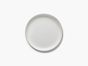 Small Low Plate Black