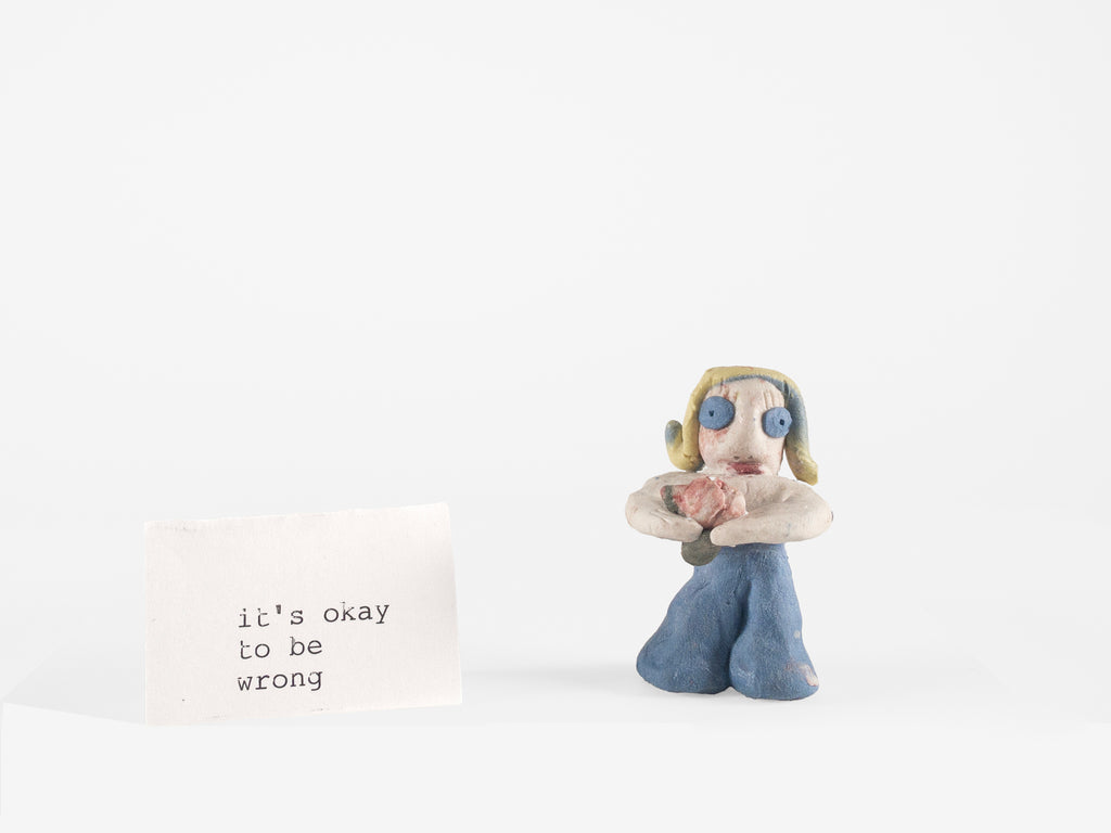 it's okay to be wrong