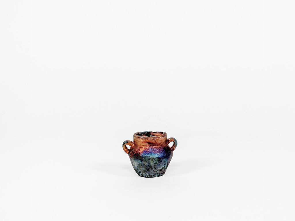 Mini Raku Fired Vessel