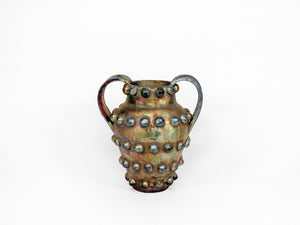 Raku Urn Vessel