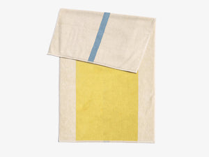 Beach Towel - Sky Blue + Yellow