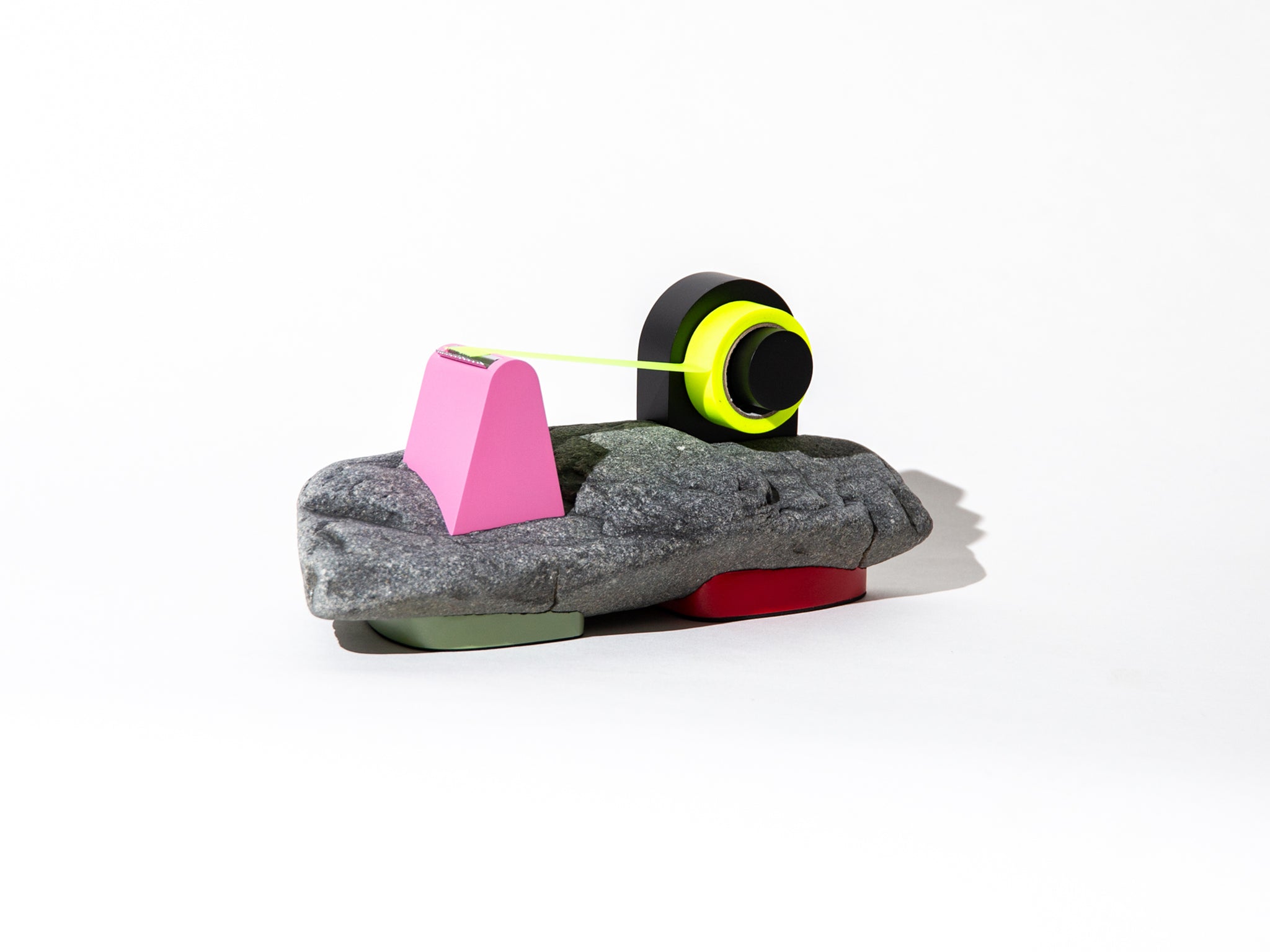 Tape Dispenser on Stone / No.34