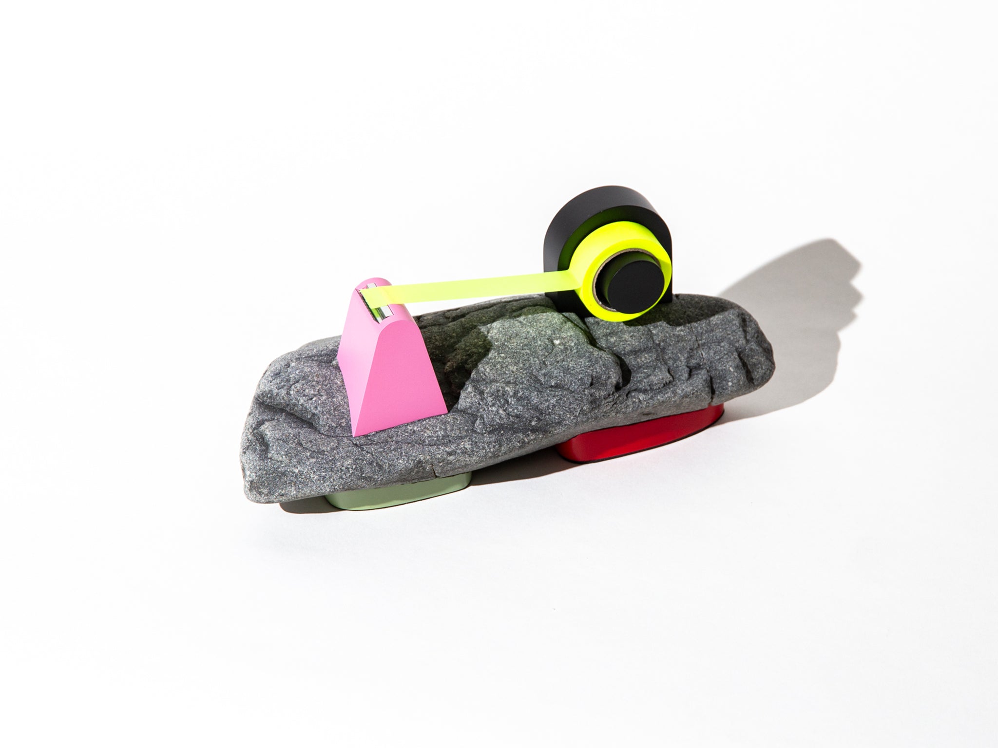 Tape Dispenser on Stone / No.34