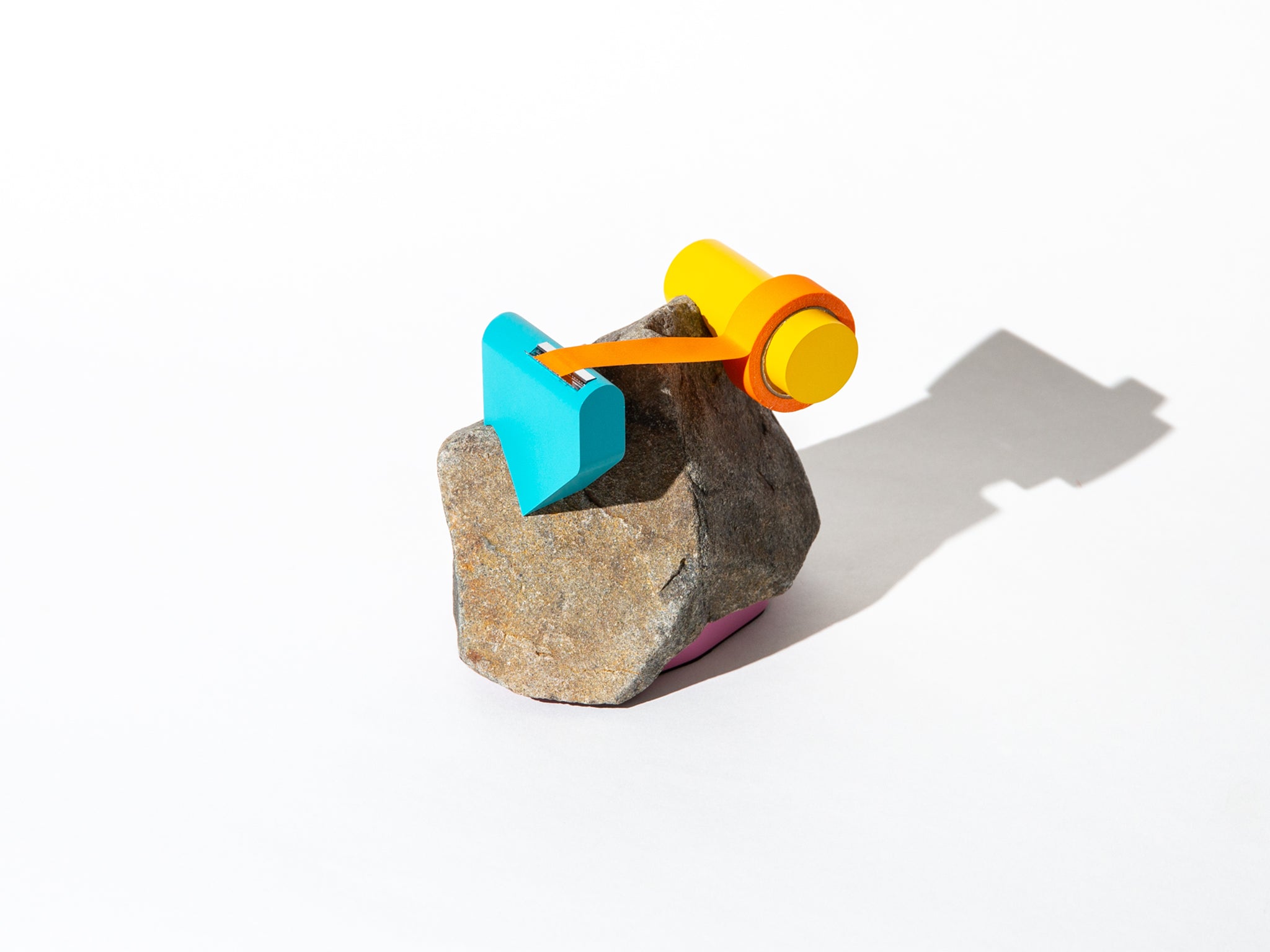 Tape Dispenser on Stone / No.27