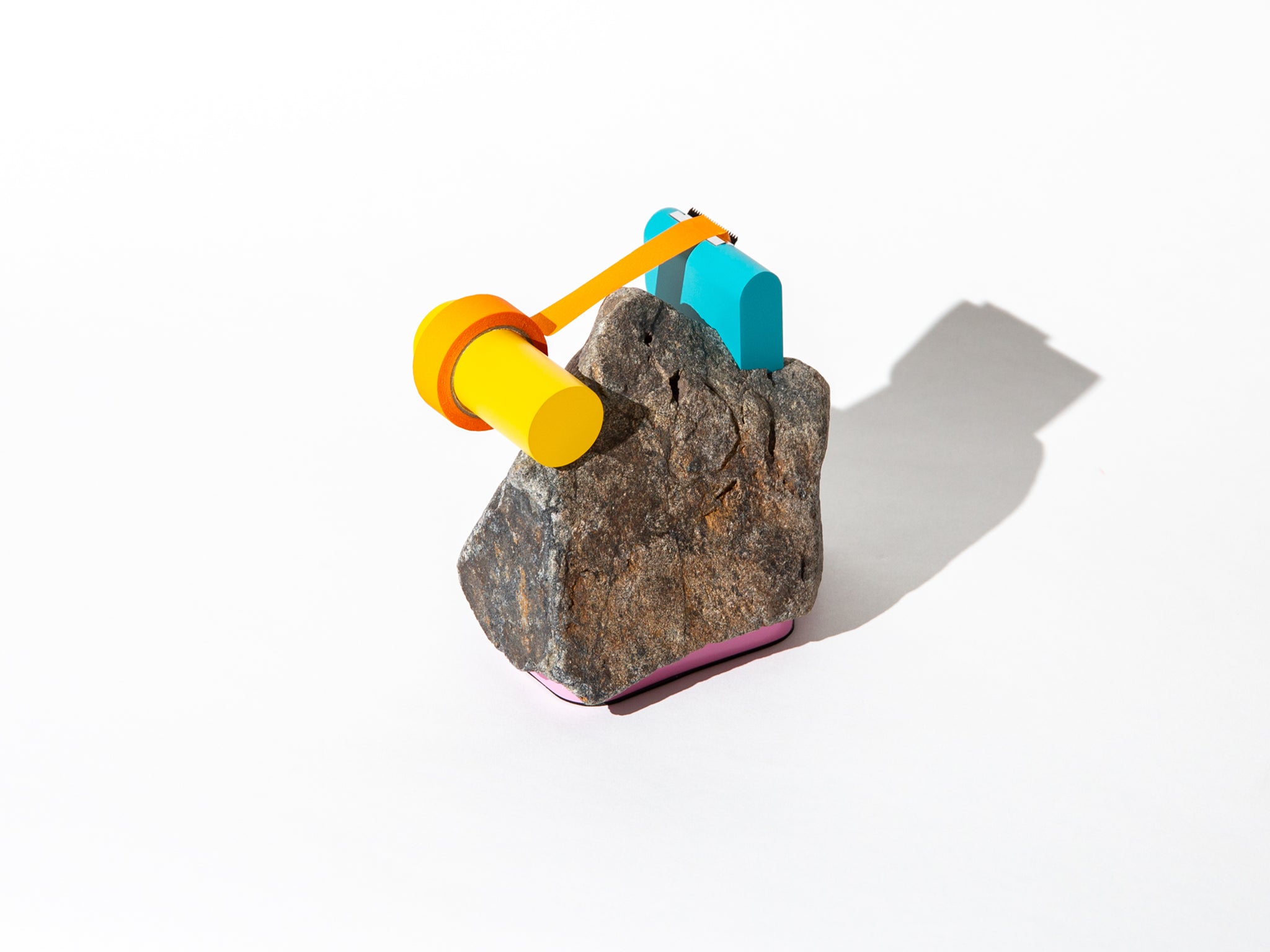Tape Dispenser on Stone / No.27