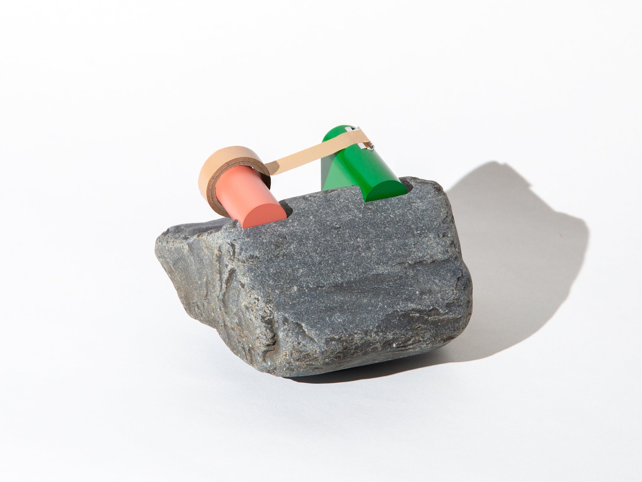 Tape Dispenser on Stone / No.30