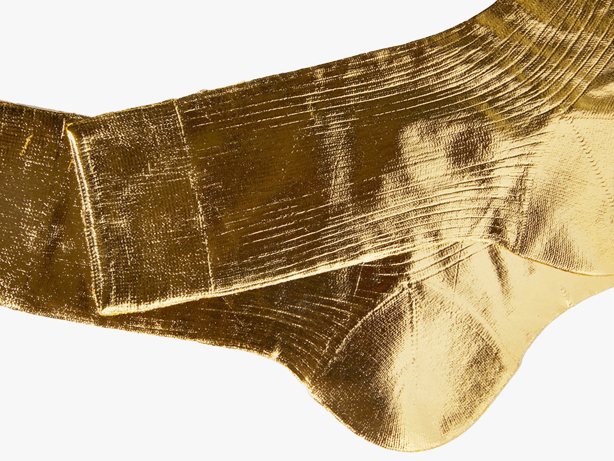 Metallic Laminated Socks - Gold – Fredericks and Mae