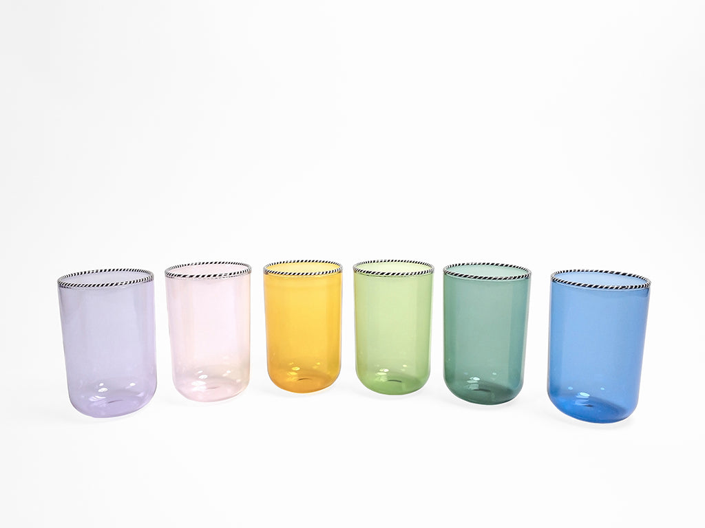 Large Rainbow Glass Set