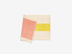 Bath Mat - Yellow + Peach