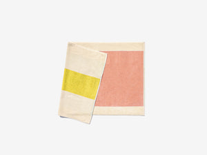 Bath Mat - Yellow + Peach