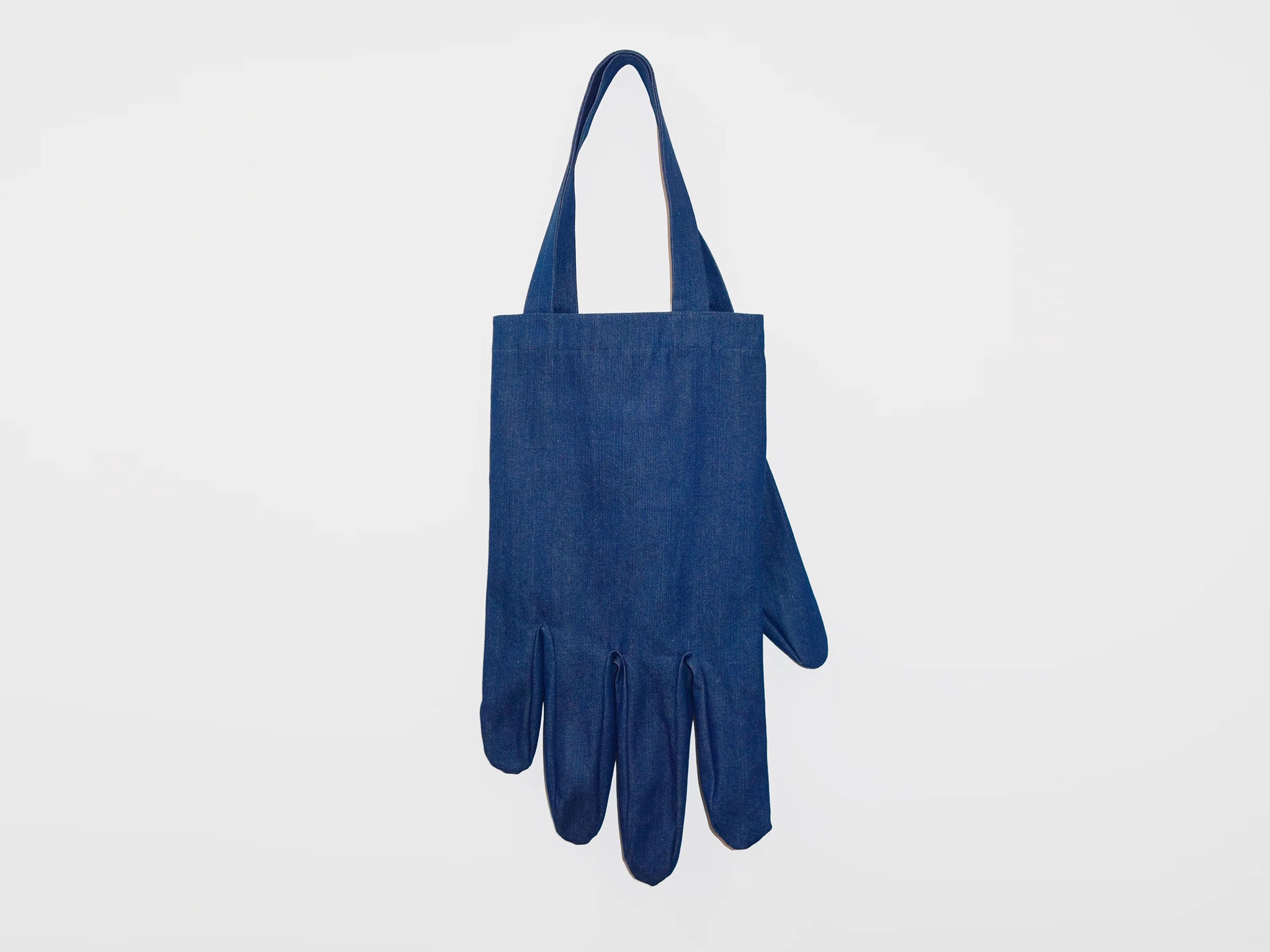 Right Hand Tote in Blue Denim
