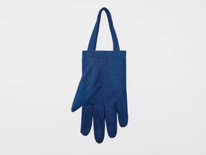 Right Hand Tote in Blue Denim