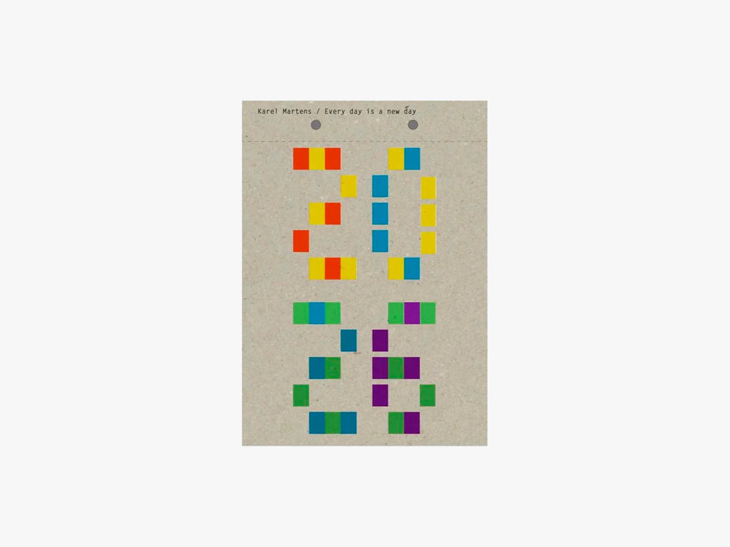 Karel Martens / Every day is a new day Calendar 2026