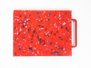 Red Modernist Cutting Board