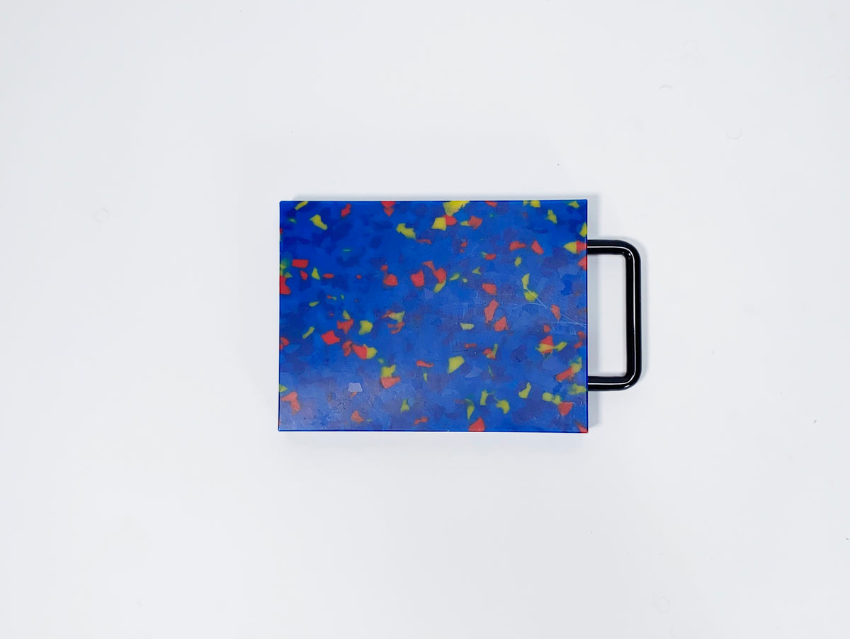 Small Blue Cutting Board