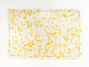 Extra Large Yellow/White Cutting Board