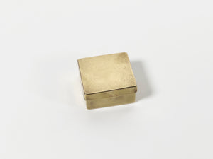 Small Square Brass Box – Fredericks and Mae