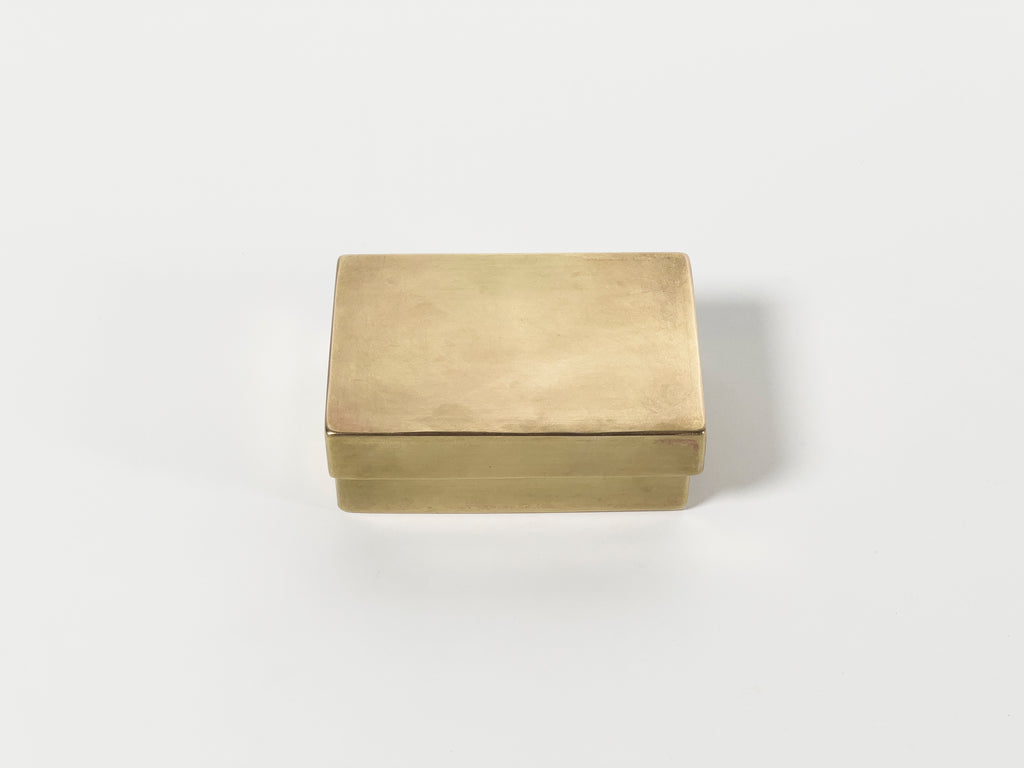 Small Rectangular Brass Box