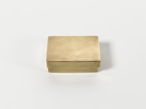 Small Rectangular Brass Box