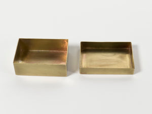 Small Rectangular Brass Box