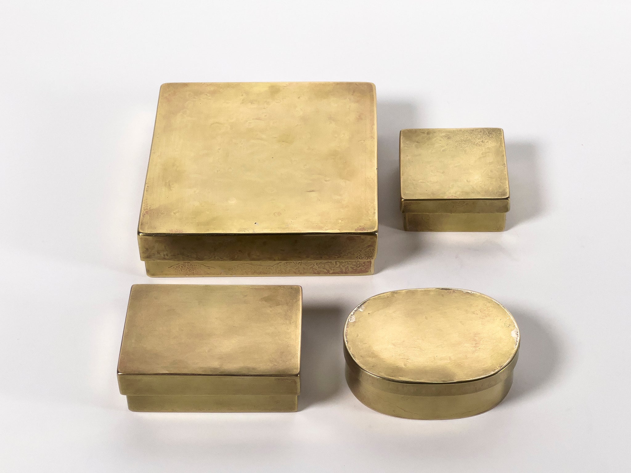 Small Square Brass Box – Fredericks and Mae