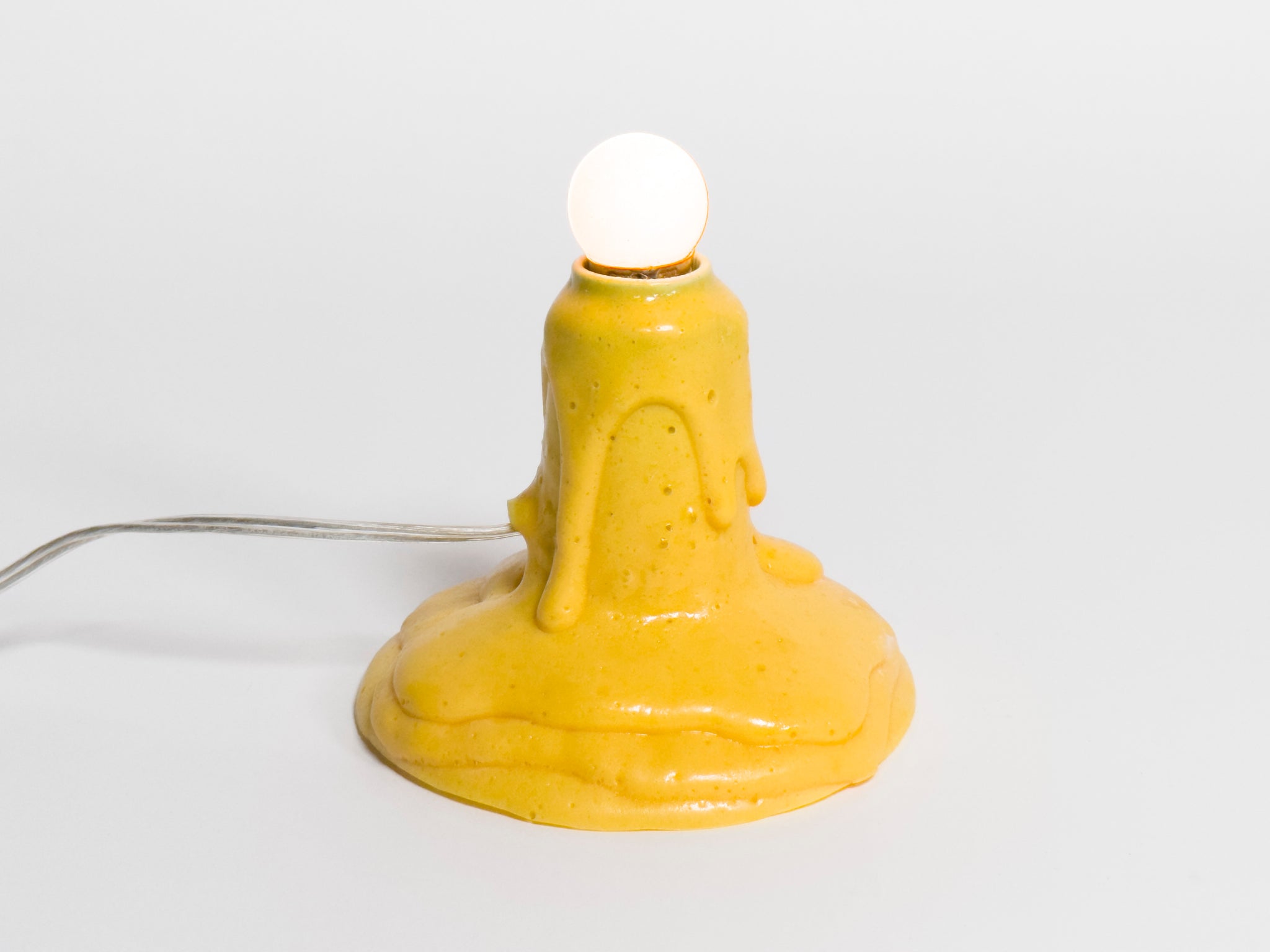 Small Yellow Foam Lamp