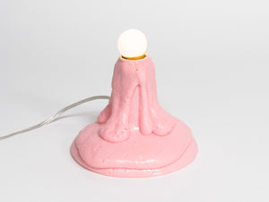 Pink Foam Lamp