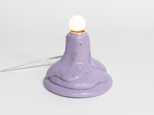 Lavender Foam Lamp