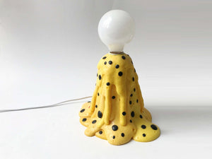 Yellow Foam Lamp