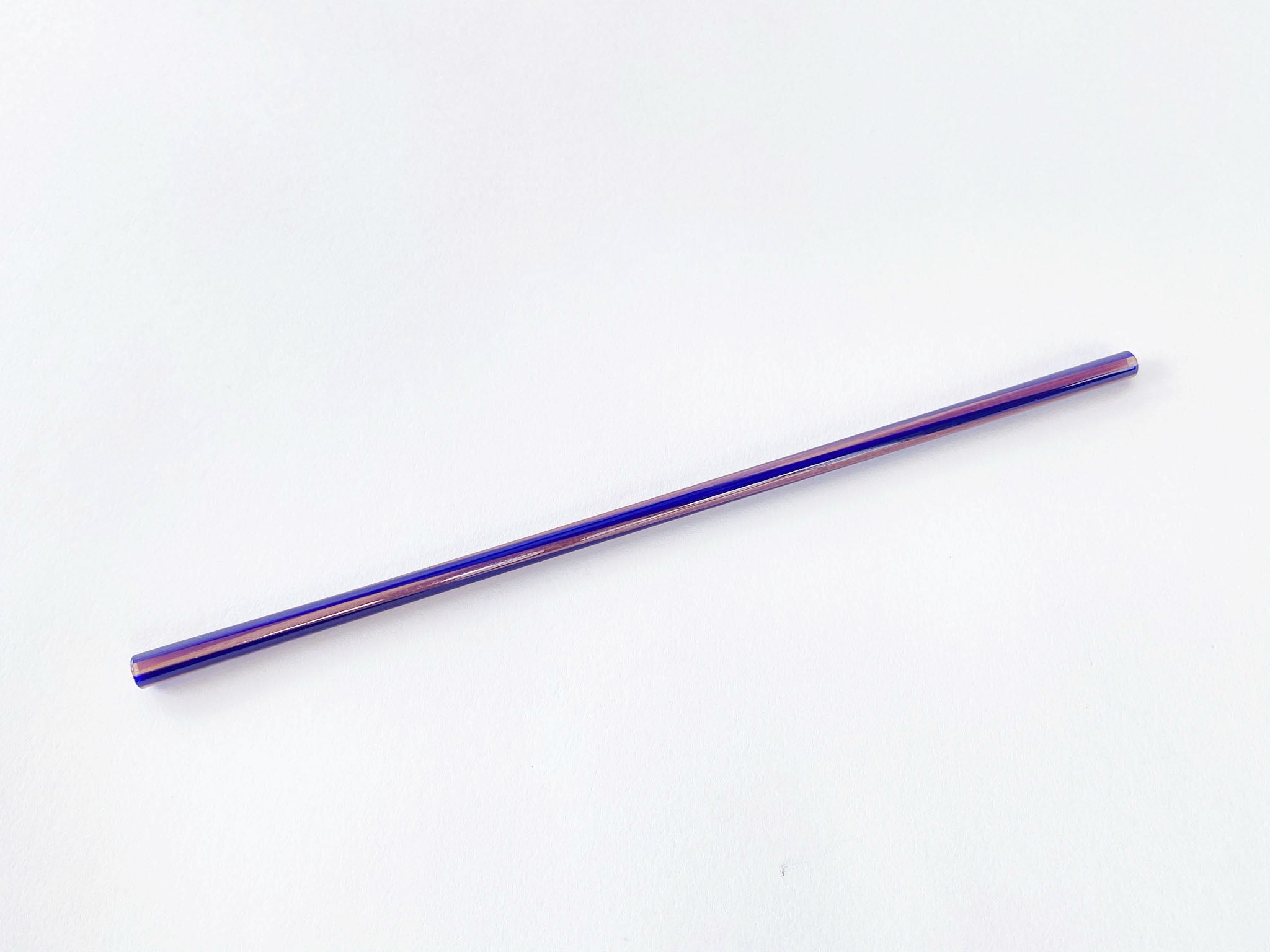 Two-Tone Borosilicate Glass Straws - Set of 6 – LACMA Store