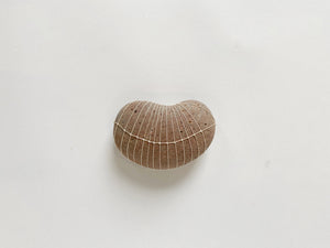 Small Open Weave Mauve Stone