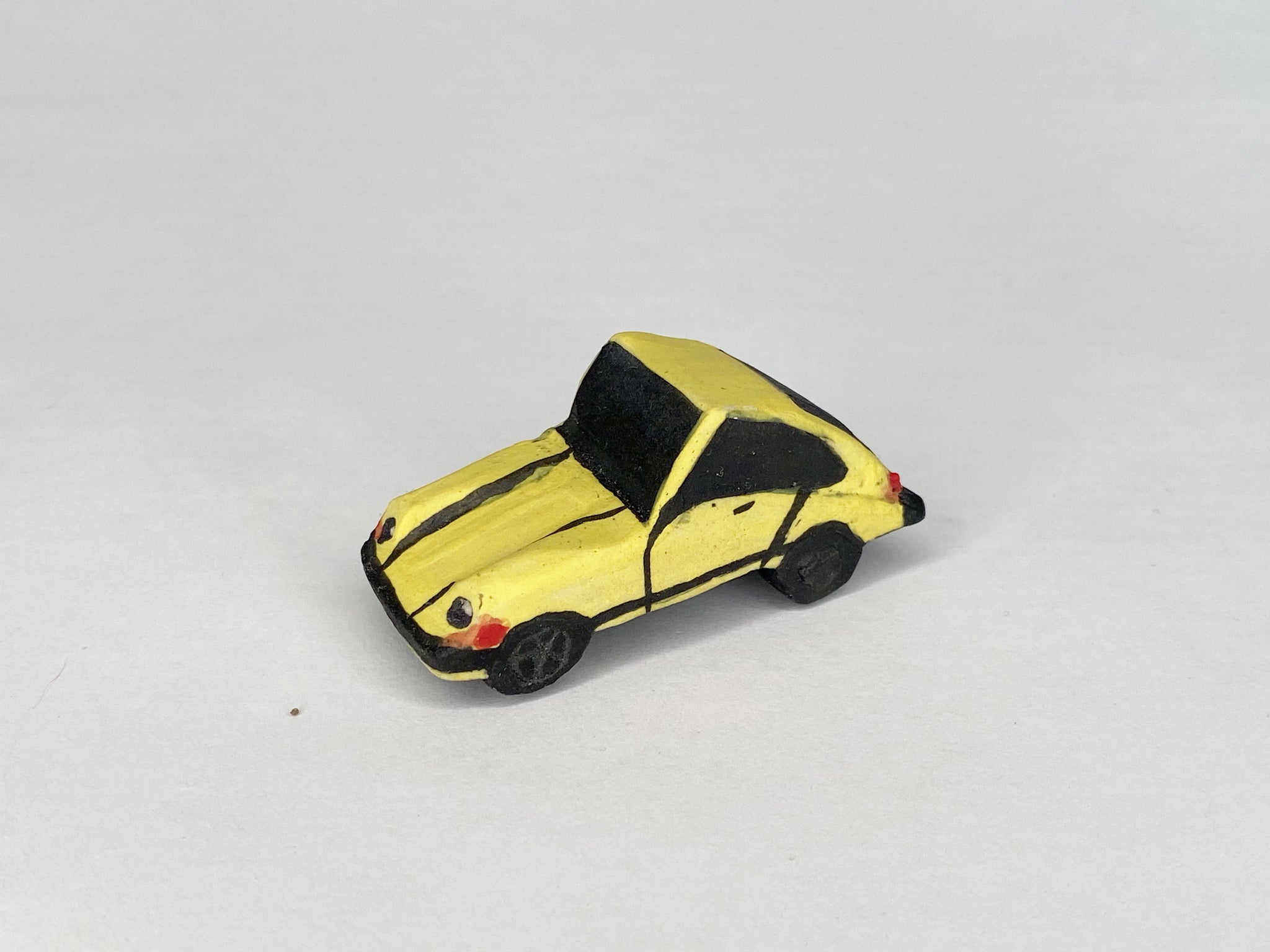 1989 Yellow Porsche Carerra