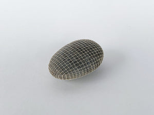 Gray Netted Oval Palmstone
