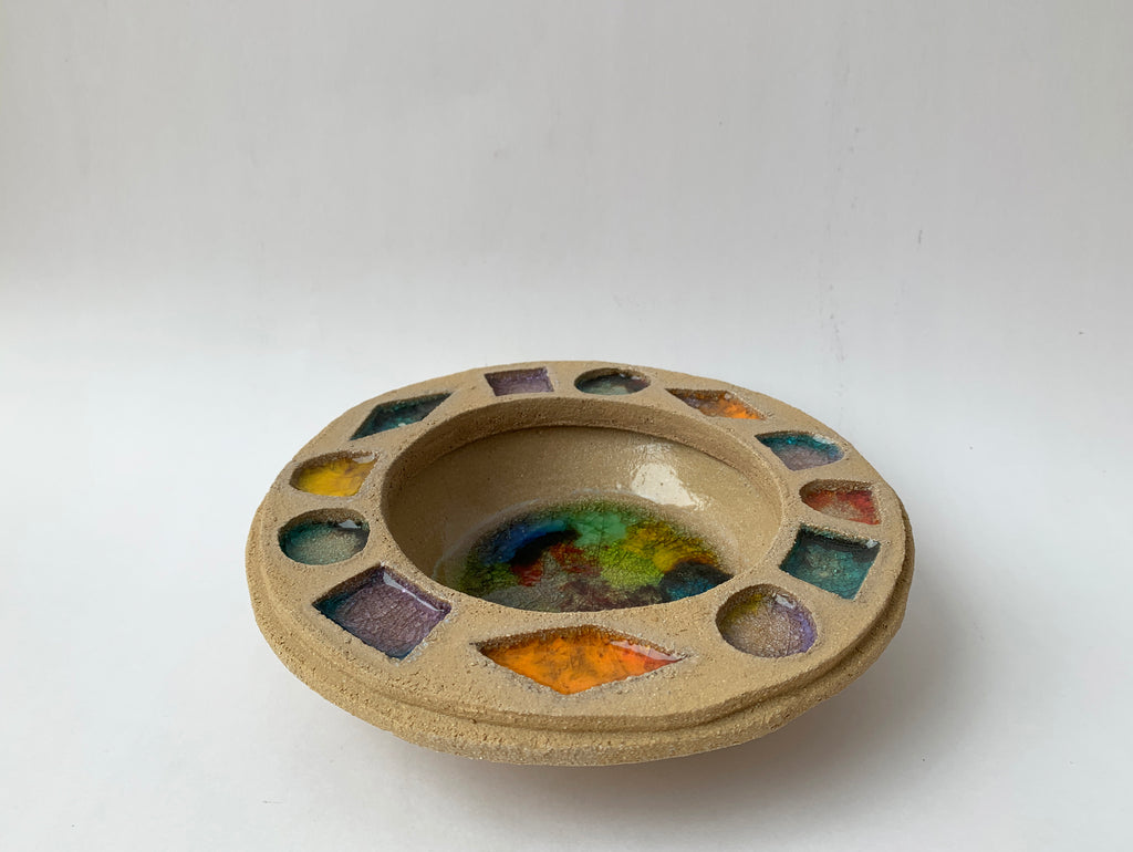 Small Multicolor Jewel Bowl