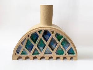 Lunette Tudor Vase