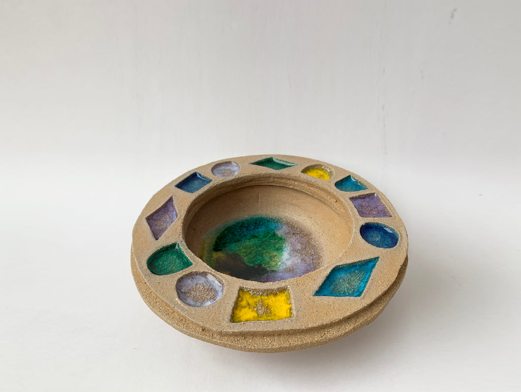 Small Multicolor Jewel Bowl