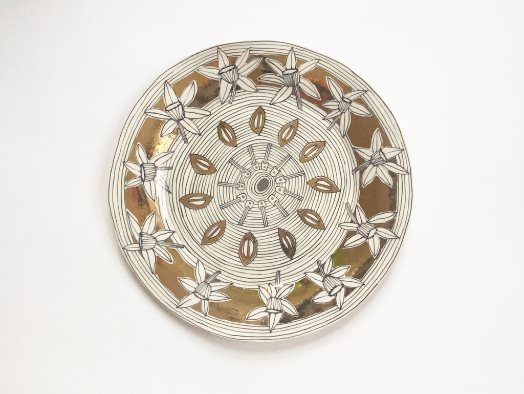Narcissus Plate