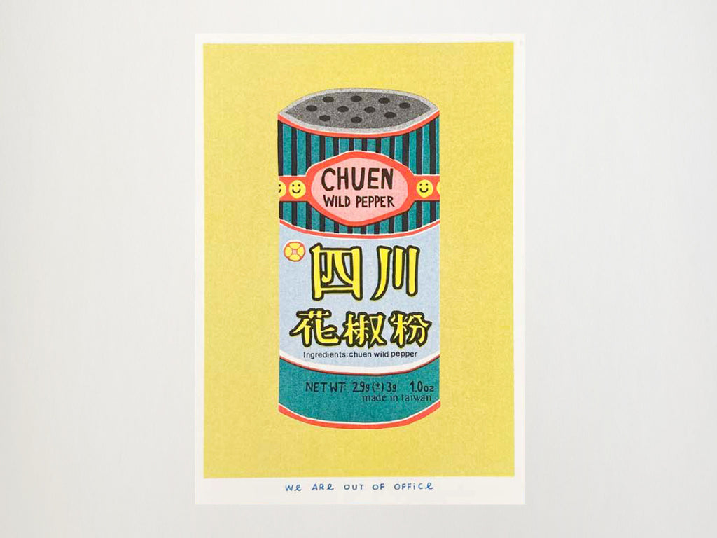 Tin Can of Chuen Pepper Risograph