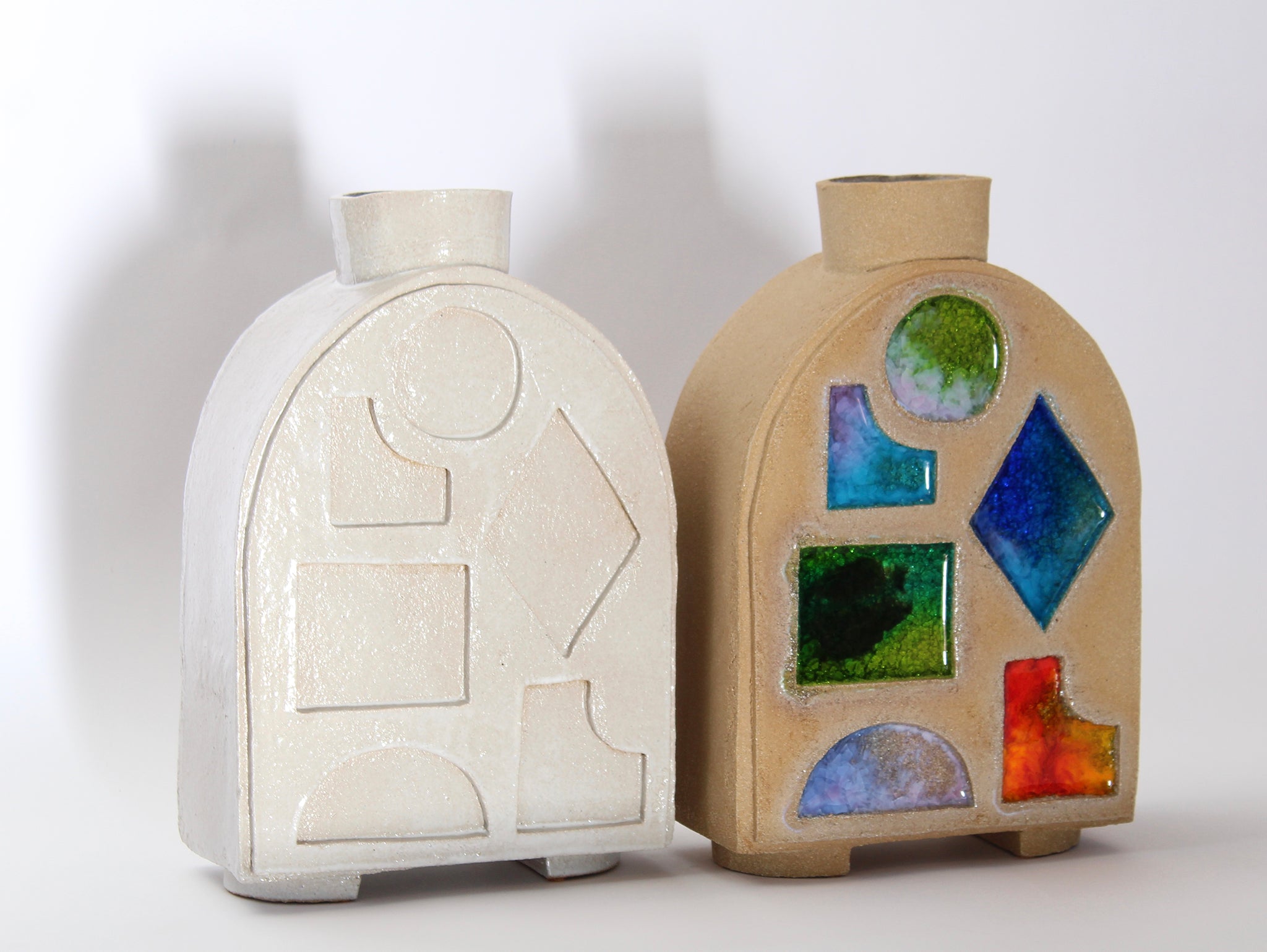 Doorway Stained Glass Vase