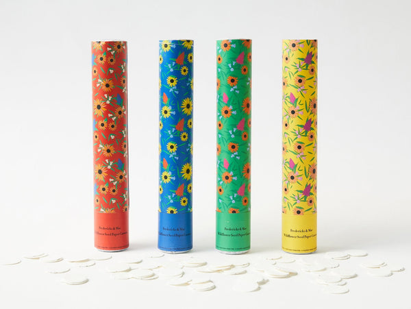 Wildflower Seed Paper Cannon – Fredericks and Mae